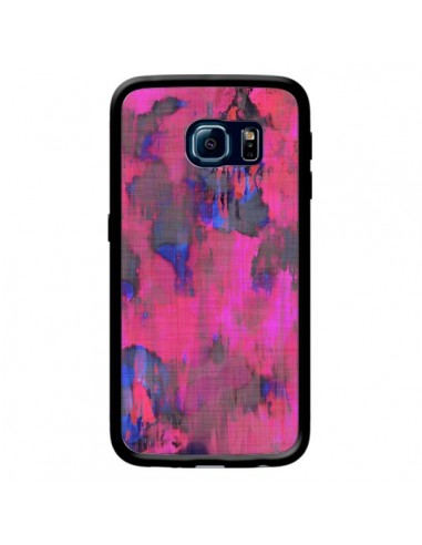 Coque Fleurs Rose Lysergic Pink pour Samsung Galaxy S6 Edge - Maximilian San