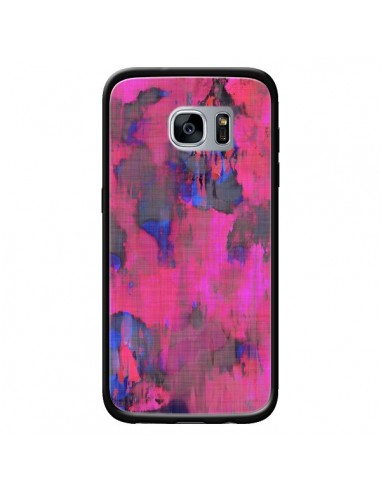 Coque Fleurs Rose Lysergic Pink pour Samsung Galaxy S7 - Maximilian San