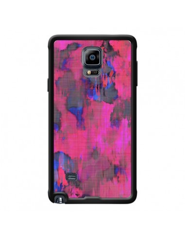 Coque Fleurs Rose Lysergic Pink pour Samsung Galaxy Note 4 - Maximilian San