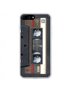 Coque iPhone 7 Plus et 8 Plus Cassette Gold K7 -...
