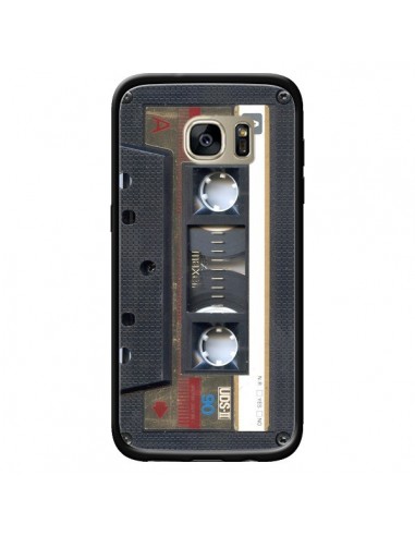 Coque Cassette Gold K7 pour Samsung Galaxy S7 Edge - Maximilian San