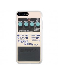 Coque iPhone 7 Plus et 8 Plus Digital Delay Radio Son -...