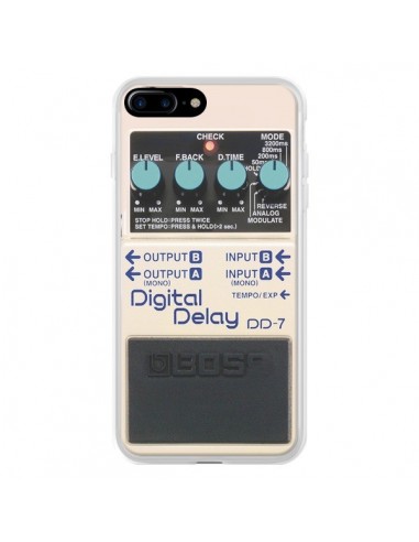 Coque iPhone 7 Plus et 8 Plus Digital Delay Radio Son - Maximilian San