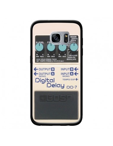 Coque Digital Delay Radio Son pour Samsung Galaxy S7 - Maximilian San