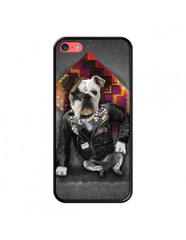 Coque iPhone 5C Chien Bad Dog - Maximilian San