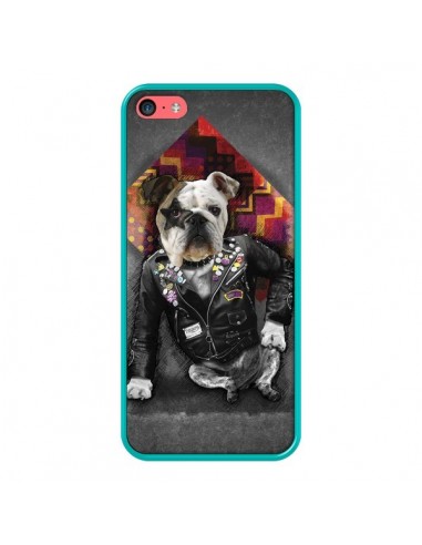 Coque iPhone 5C Chien Bad Dog - Maximilian San