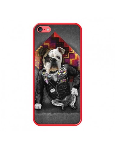 Coque iPhone 5C Chien Bad Dog - Maximilian San