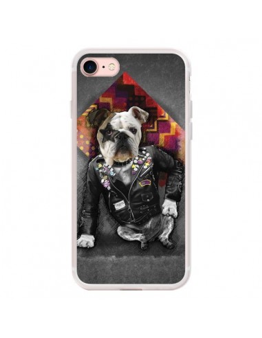 Coque iPhone 7/8 et SE 2020 Chien Bad Dog - Maximilian San