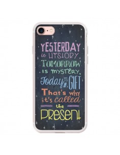 Coque iPhone 7/8 et SE 2020 Today is a gift Cadeau -...