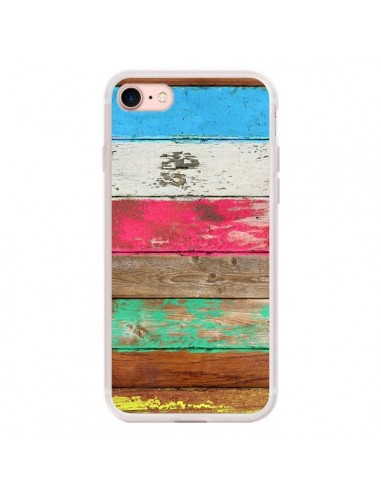 Coque iPhone 7/8 et SE 2020 Eco Fashion Bois - Maximilian San