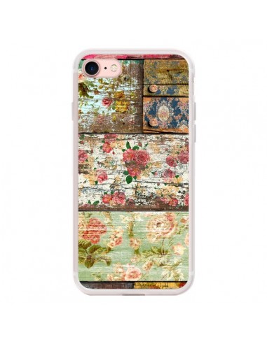 Coque iPhone 7/8 et SE 2020 Lady Rococo Bois Fleur - Maximilian San