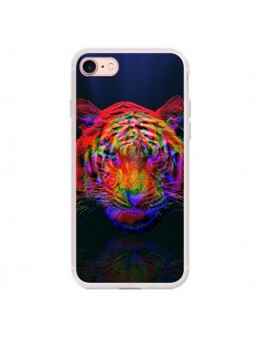 Coque iPhone 7/8 et SE 2020 Tigre Beautiful Aberration -...