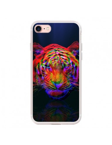 Coque iPhone 7/8 et SE 2020 Tigre Beautiful Aberration - Maximilian San