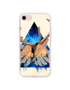 Coque iPhone 7/8 et SE 2020 Cerf Triangle Seconde Chance...