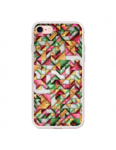 Coque iPhone 7/8 et SE 2020 Azteque Triangle Geometric...