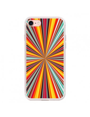 Coque iPhone 7/8 et SE 2020 Horizon Bandes Multicolores - Maximilian San