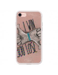 Coque iPhone 7/8 et SE 2020 I win You lose - Maximilian San