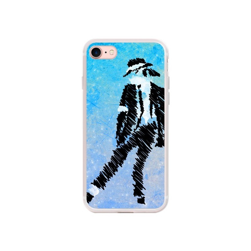 Coque iPhone 7/8 et SE 2020 Michael Jackson Chanteur - Maximilian San