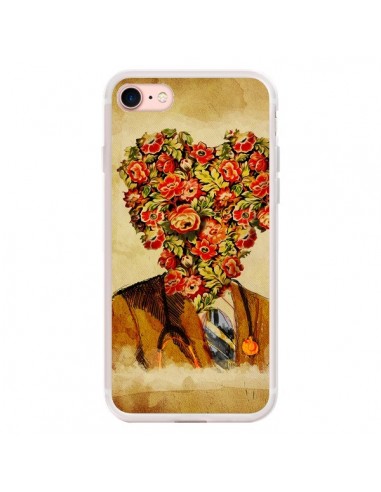 Coque iPhone 7/8 et SE 2020 Docteur Love Fleurs - Maximilian San