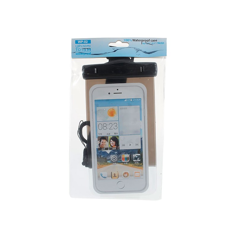 Pochette Etui Etanche 20 mètres pour iPhone et autres téléphones