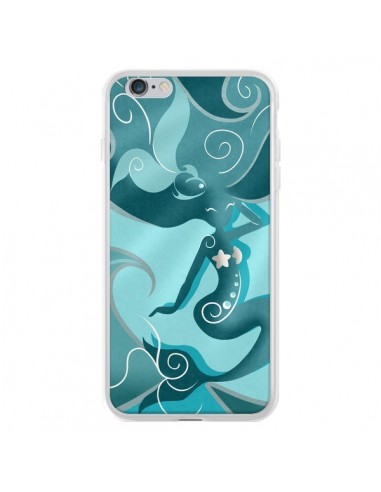 Coque iPhone 6 Plus et 6S Plus La Petite Sirene Blue Mermaid - LouJah