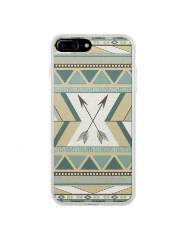 Coque iPhone 7 Plus et 8 Plus Aztec Pattern Arrows Fleche Azteque Tribal - LouJah