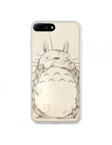 Coque iPhone 7 Plus et 8 Plus Poetic Creature Totoro Manga - LouJah