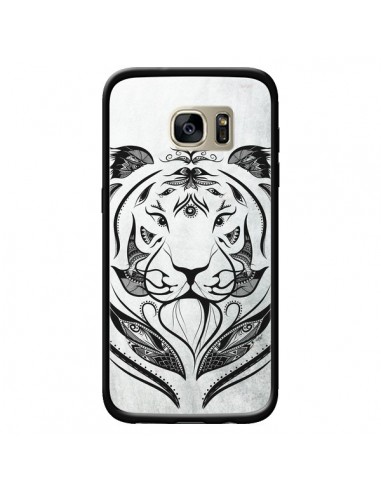 Coque Tattoo Tiger Tigre pour Samsung Galaxy S7 Edge - LouJah