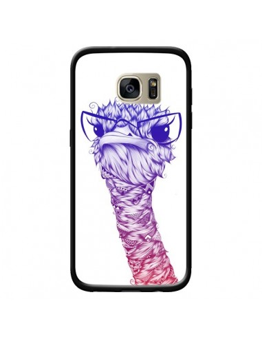 Coque Ostrich Colors Autruche Couleur pour Samsung Galaxy S7 Edge - LouJah