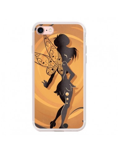 Coque iPhone 7/8 et SE 2020 Fée Clochette Fairy Peter Pan - LouJah