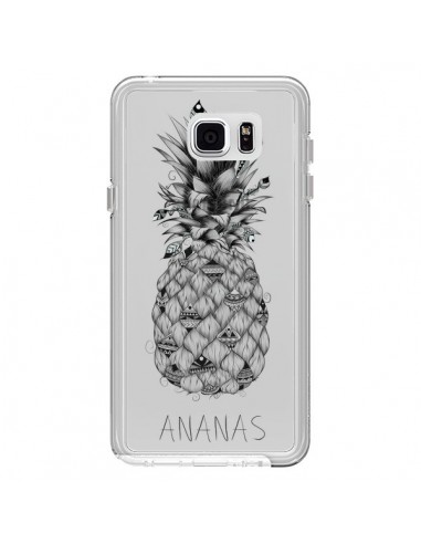 Coque Ananas Fruit Transparente pour Samsung Galaxy Note 5 - LouJah