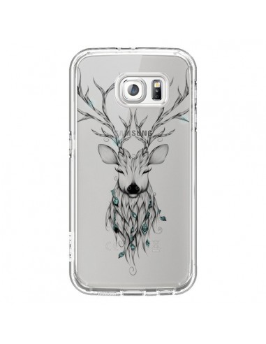 Coque Cerf Poétique Transparente pour Samsung Galaxy S6 - LouJah