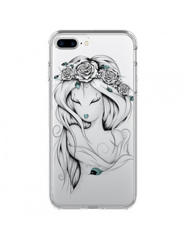 Coque iPhone 7 Plus et 8 Plus Princesse Poétique Gypsy Transparente - LouJah