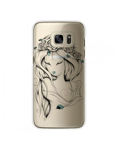 Coque Princesse Poétique Gypsy Transparente pour Samsung Galaxy S7 Edge - LouJah