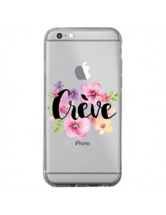 Coque iPhone 6 Plus et 6S Plus Crève Fleurs Transparente...