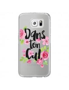 Coque Dans Ton Cul Fleurs Transparente pour Samsung...