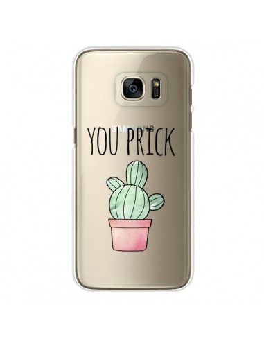 Coque You Prick Cactus Transparente pour Samsung Galaxy S7 Edge - Maryline Cazenave