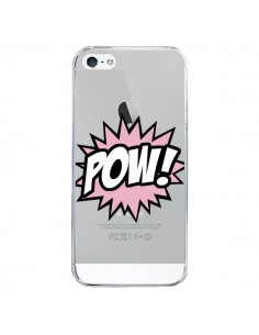 Coque iPhone 5/5S et SE Pow Transparente - Maryline Cazenave