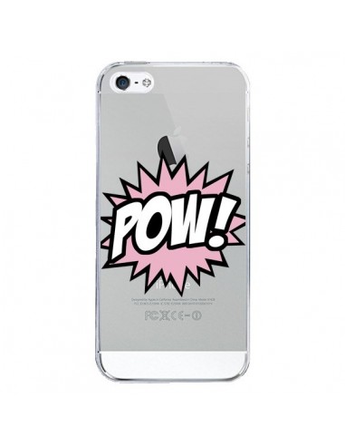 Coque iPhone 5/5S et SE Pow Transparente - Maryline Cazenave