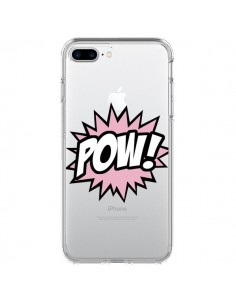 Coque iPhone 7 Plus et 8 Plus Pow Transparente - Maryline...