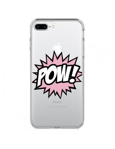 Coque iPhone 7 Plus et 8 Plus Pow Transparente - Maryline Cazenave