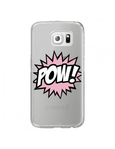 Coque Pow Transparente pour Samsung Galaxy S6 Edge - Maryline Cazenave