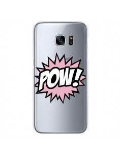 Coque Pow Transparente pour Samsung Galaxy S7 - Maryline...