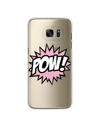 Coque Pow Transparente pour Samsung Galaxy S7 Edge - Maryline Cazenave