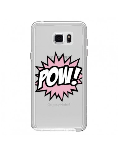 Coque Pow Transparente pour Samsung Galaxy Note 5 - Maryline Cazenave