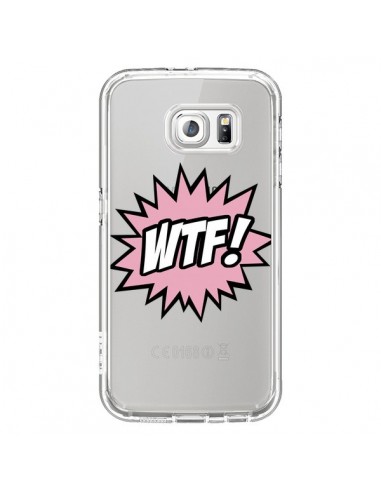 Coque WTF What The Fuck Transparente pour Samsung Galaxy S6 - Maryline Cazenave