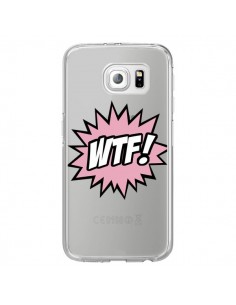 Coque WTF What The Fuck Transparente pour Samsung Galaxy...