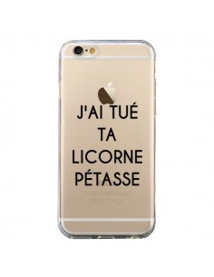 Coque iPhone 6 et 6S Tué Licorne Pétasse Transparente -...
