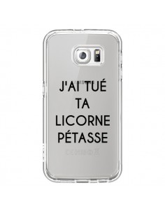 Coque Tué Licorne Pétasse Transparente pour Samsung...
