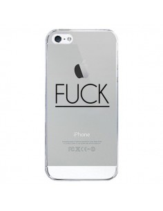Coque iPhone 5/5S et SE Fuck Transparente - Maryline...